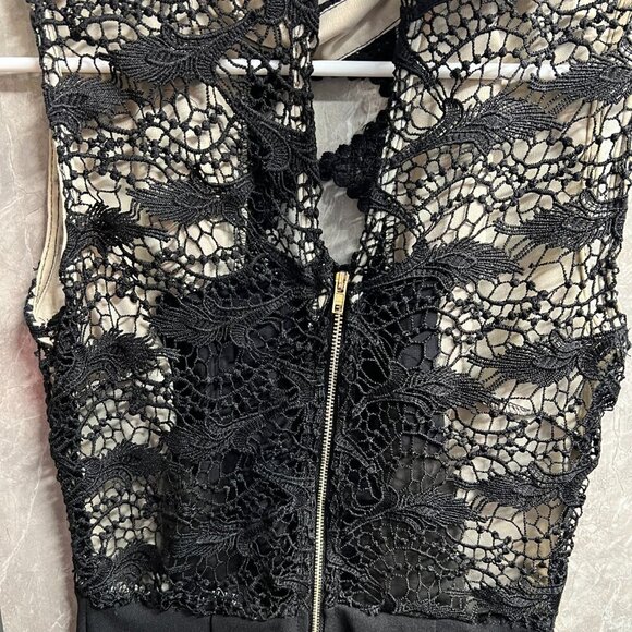 Sexy Lace Black Pantsuit - Picture 4 of 5